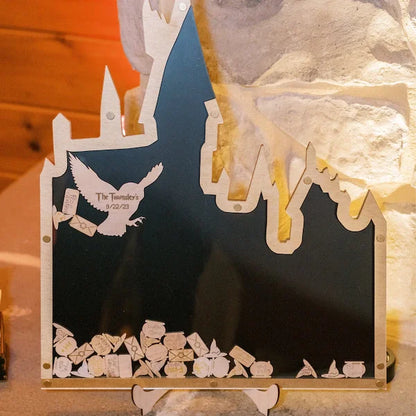 Halloween Wedding Guest Book Alternative, Guest Book, Custom Fairy Drop Box Guest Book,