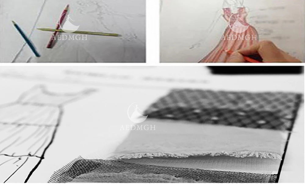 Aedmgh A-Line Delicate Wedding Dresses For Women Scalloped Vestido De Novia Lace Beaded Sequined Flowers Custom Made Bridal Gown