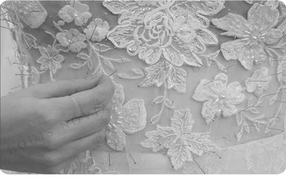 LOUIS NOVIAS A-Line Wedding Dress Elegant Vestidos De Novia Off the Shoulder Beaded Appliques Bride Skirt Sweetheart Bridal Gown