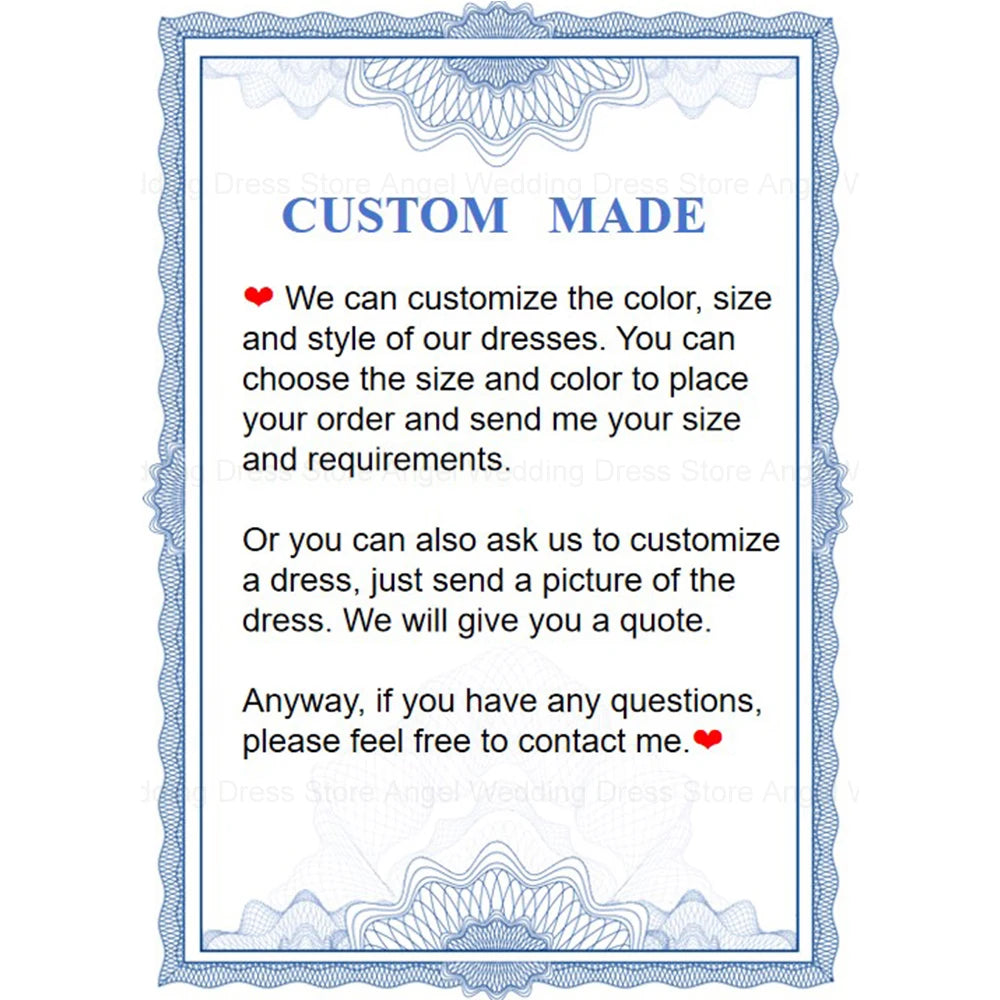 ANGEL Elegant A-Line Wedding Dresses Women Customized Lace Long Sleeve V-Neck Split Bridal Gowns Sweep Train Vestidos De Novia