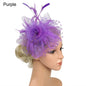 Bride Headwear hat Veil Wedding Hair Accessories Flowers Feather Mesh Veil Face Cover Multi Colors Korea Japan Black White