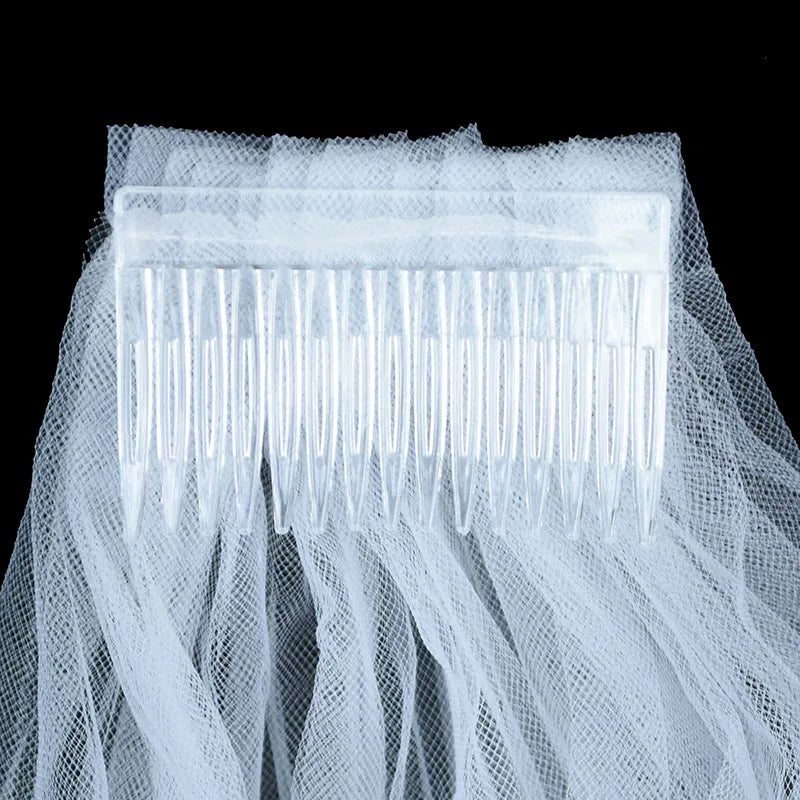 White Short Bridal Wedding Veil Wedding Decorations Bride To Be Sash Bachelorette Party Girl Hen Partys Decor Hair Accessories
