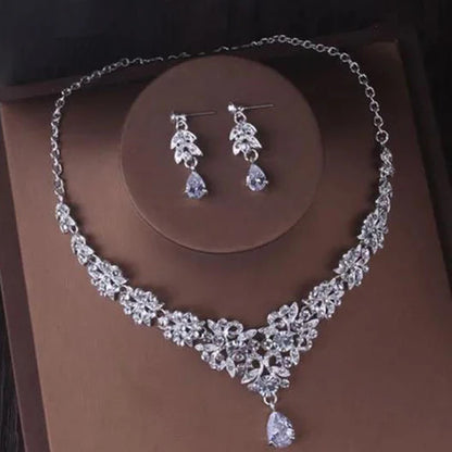 Bride Crown Set  rhinestone Sweet Birthday