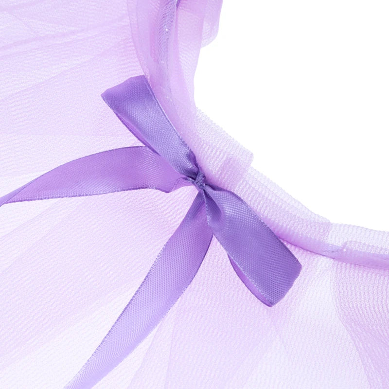 Children Little Princess Hairband Double Layers Tulle Bridal Veils Flowers Garland Ruffles Floral Lace Wedding Party Wreath
