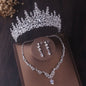 Bride Crown Set  rhinestone Sweet Birthday
